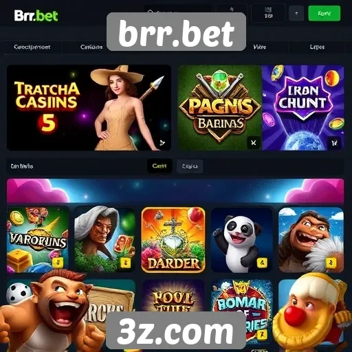 Opções de jogos disponíveis no brr.bet